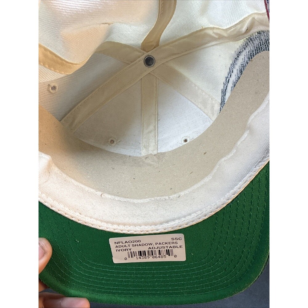 90s Green Bay Packers Sports Specialties Shadow Laser Snapback NFL Hat cap rare - Picture 8 of 10